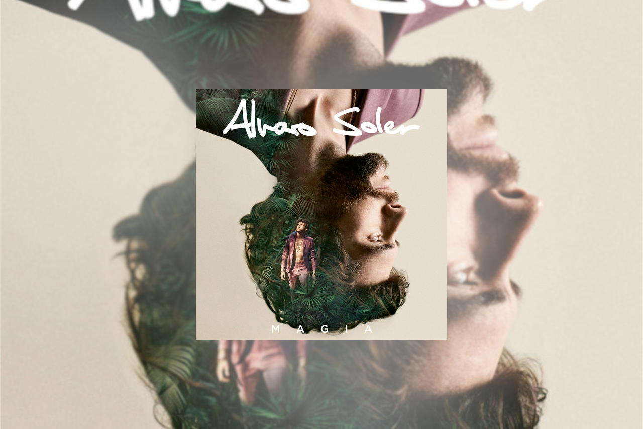 An image of Alvaro Soler’s album called Magia.